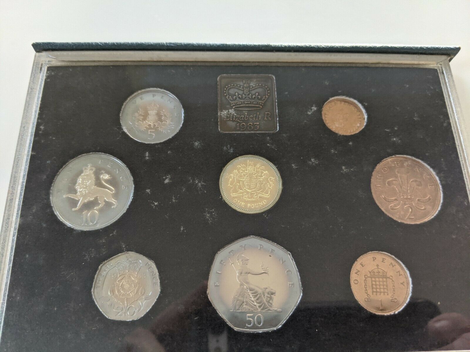 Discolouration-Of-1983--Proof-Coins
